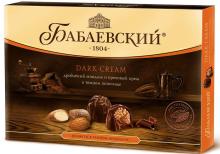Набор конфет Бабаевский Dark Cream Дробленый миндаль и ореховый крем, 200 г